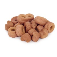 Pečené pamlsky LOSOS A RŮŽE 100 g - mix tvarů
