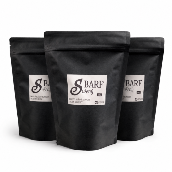 Sušený barf - balíček 3x 500g Sušený barf - balíček 3x 500g